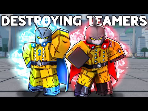 Destroying TOXIC TEAMERS as GAMMA 1 & 2 in (Roblox Z Battlegrounds) [Ft. @1STUD ]