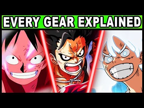 All 5 Gears and Their Powers Explained! Luffy's Gear Fifth and Every Ability in One Piece BREAKDOWN