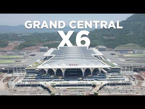 China Built the World's Biggest Train Station