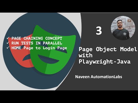#3 - Page Chaining Concept with Page Object Model || Playwright & Java