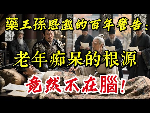 藥王孫思邈的百年警告：老年痴呆的根源，竟然不在腦！他晚年一味奇藥，揭開“腎”中驚天秘密|養生|打坐冥想|道家|佛教 |佛學知識|修心修行|禪悟人生 |南無阿彌陀佛|談佛道安