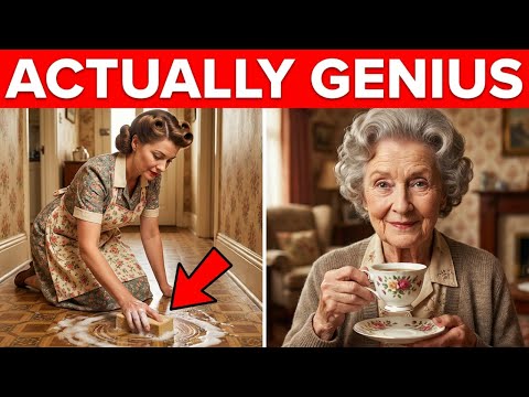20 Forgotten British Cleaning Rituals Every 1950s Housewife Swore By