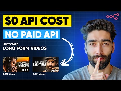 How I Made Viral AI Long Form Videos with $0 — No Paid APIs (n8n Tutorial)