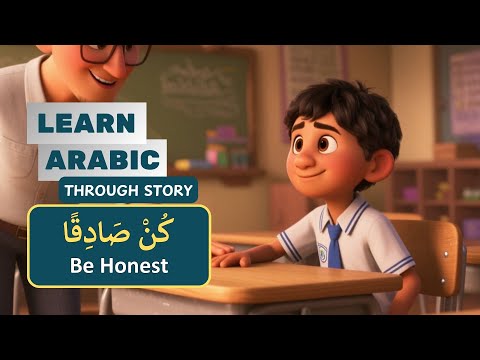 Be Honest كُنْ صَادِقًا | Learn Arabic Through Stories #learnarabic #arabiclanguage #arabiclearning