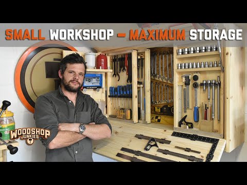 Ultimate DIY Tool Storage For Small Garage Workshops - Workshop Organizer