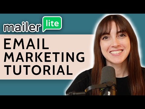 MailerLite tutorial - best free email marketing platform? (complete walkthrough)