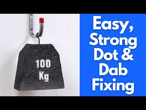 How to Fix Heavy Items to Walls - Dot & Dab