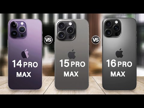 iPhone 16 Pro Max Vs iPhone 15 Pro Max Vs iPhone 14 Pro Max | How do they differ?
