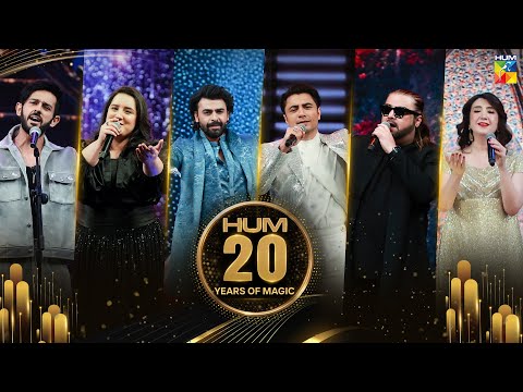 #20YearsOfMagic | HUM TV 20th Anniversary Celebration | Ali Zafar, Ahmed Jahanzeb & Yashal Shahid