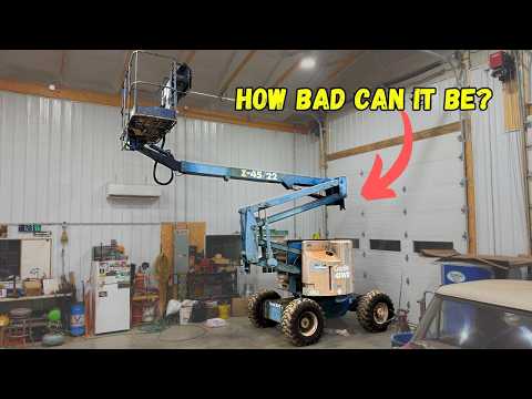 $1000 SALVAGE Man-lift Saved From the SCRAP