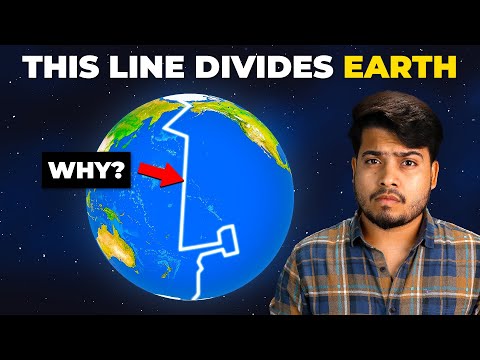 How This LINE Divides Earth in Day & Night? | The International Date Line