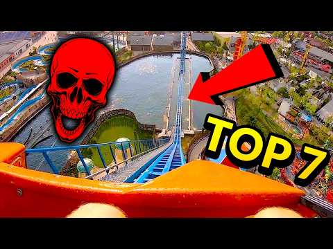 7 SCARIEST ROLLERCOASTERS - Energylandia 2025 (4K) (Zator, Poland) GoPro HERO 13