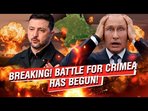 UKRAINE BREAKS THROUGH! RUSSIAN DEFENSES COLLAPSES — CRIMEA IN FLAMES! KREMLIN IN PANIC!