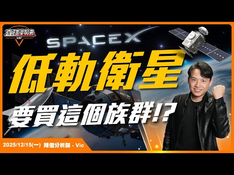 Ai數據中心要送到外太空！低軌衛星這個族群最受惠！？EP.48【新VIC直球對決】｜2025/12/15｜黎志建 分析師｜辣個分析師