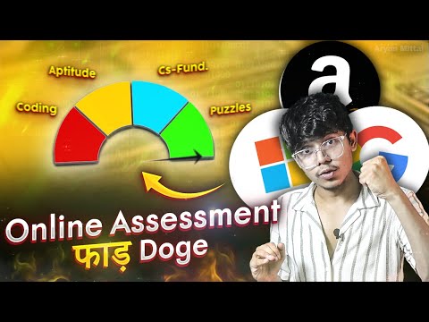 The "ONLY" Video you need to CRACK OA like a PRO || Clear Online Assessments of all COMPANIES