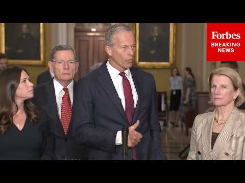 BREAKING NEWS: John Thune And Senate Republican Leaders Hold Press Briefing As Iran War Intensifies