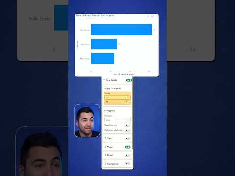 How to Add Data Labels to YOUR Power BI Report Visuals!