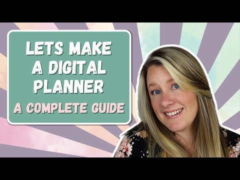 How to create a digital planner from concept to creation (Ep. 4)