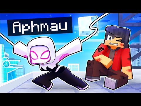 Playing Minecraft as a PROTECTIVE Superhero!