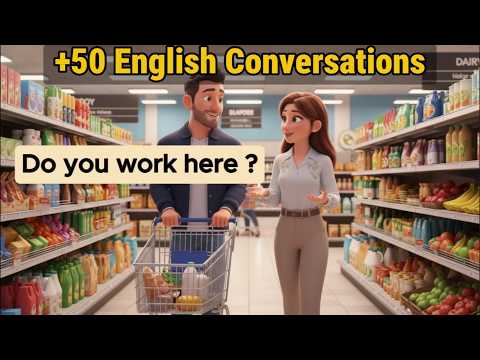 50 Simple English Conversations (1 Hour) | Easy English for beginners (A1-A2)