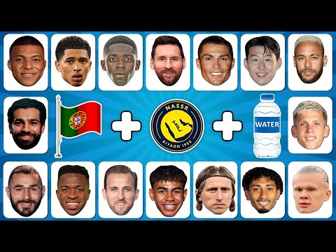 Can You Guess The Player By Their Song, Nationality, Club & Drinks🤔⁉️ | Ronaldo,Messi, Neymar