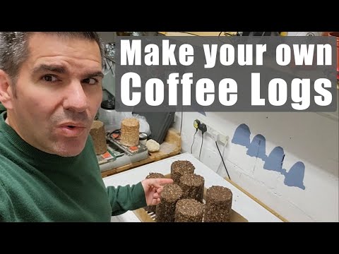 How to make coffee logs