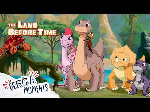 A New Friend? 🦀 | The Land Before Time | Full Episodes | Mega Moments