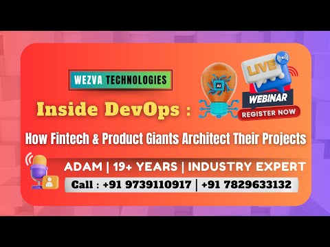 Inside DevOps : How Fintech & Product Giants Architect Their Projects ¦ Part-I ¦ 📞Call 7829633132