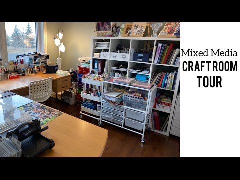 Craft room tour: It’s not Pinterest perfect but it is real and functional!