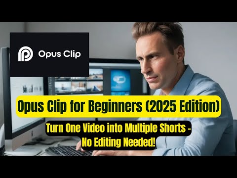 Opus Clip for Beginners (2025): Turn One Video into Multiple Shorts – No Editing Needed!