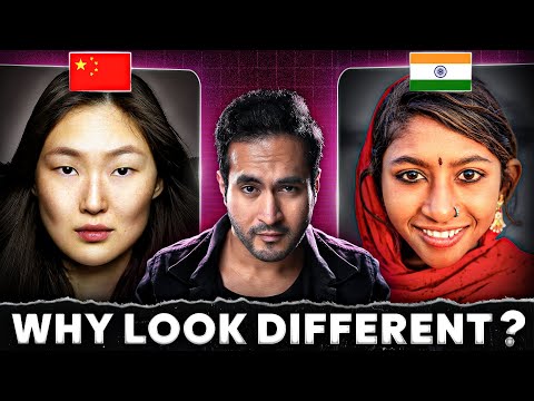 Why Do Chinese Look Different From Indians?