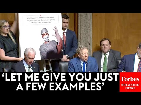 BREAKING NEWS: Rand Paul Lists Example After Example Of 'Wasteful' Spending By USAID