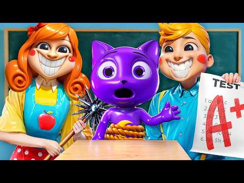 CatNap в школе! ПЛОХАЯ Miss Delight против ХОРОШЕГО Mr. Delight