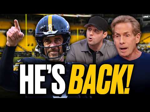 Skip Bayless Is BACK IN On Aaron Rodgers & The Steelers