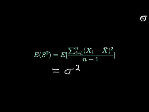 Proof that the Sample Variance is an Unbiased Estimator of the Population Variance