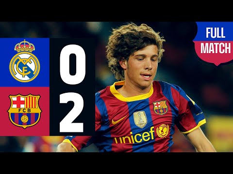 The day SERGI ROBERTO DEBUTED in EUROPE | Real Madrid 0 vs FC Barcelona 2 | FULL MATCH 🔵🔴
