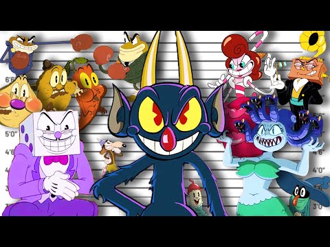 If ALL Cuphead Show Villains Were Charged For Their Crimes (Netflix Animation Villains)