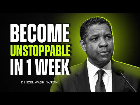 How To Become Unrecognizable In 7 Days | Denzel Washington Motivation