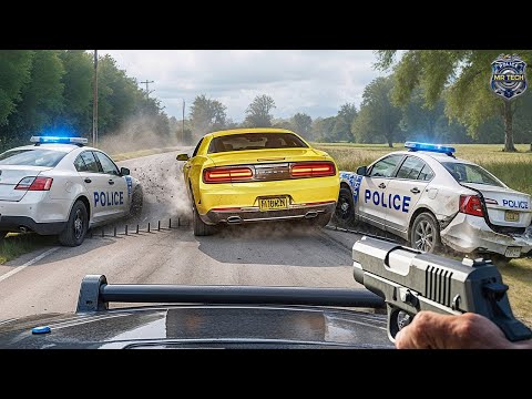 MOST SHOCKING High-Speed Police Chases Caught on Dashcam! You Wouldn't Believe if Not Filmed #37