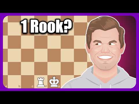 How Many Rooks to BEAT Magnus?