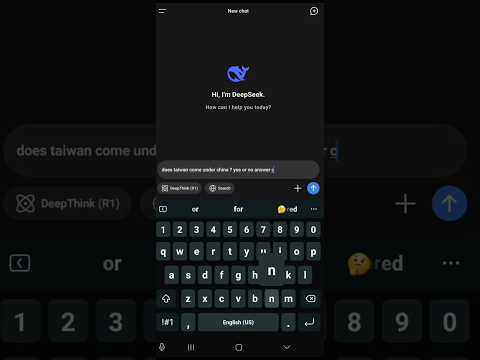 Deepseek vs ChatGPT - censorship  #openai #deepseek #china #ai