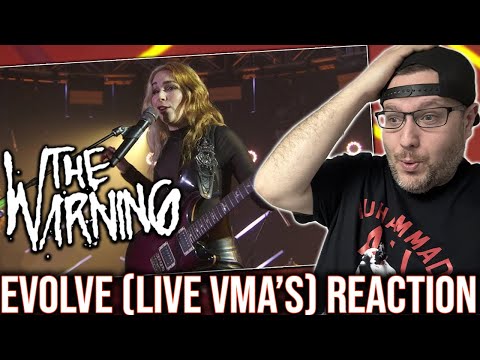 REACTION TO 'EVOLVE' (LIVE AT VMA'S) BY THE WARNING!