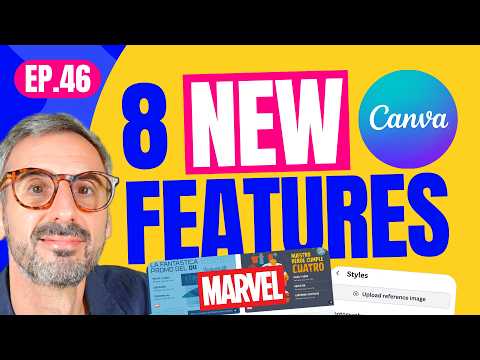 New Marvel Templates + Smart UI Updates | What's Hot in Canva Ep. 46🔥