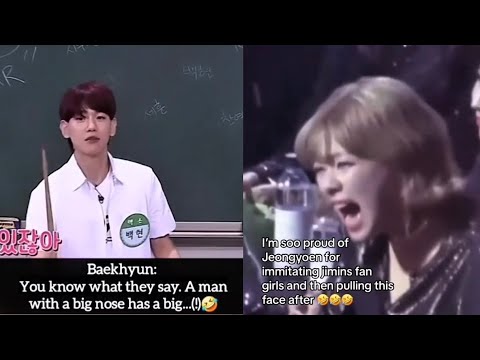 kpop idols being just REALLY comfortable (memes)