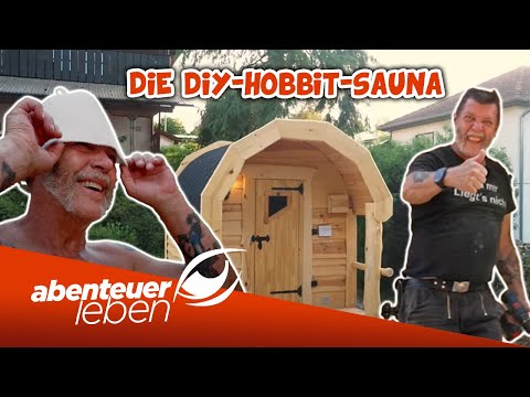 4000€ Bausatz aus dem INTERNET: Die DIY-Hobbit-SAUNA! | Abenteuer Leben | Kabel Eins