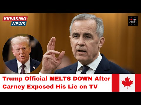 JUST IN: Trump Official MELTS DOWN After Carney Exposed His Lie