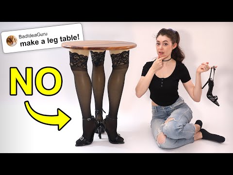 We made your weird DIY ideas