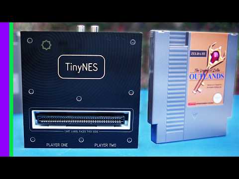 A Real Original Nintendo Console, but how is it the size of a game cartridge?  TinyNES