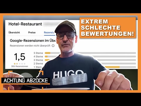 VERDÄCHTIG schlechte Restaurantbewertungen! Mit Christian Henze UNDERCOVER! | Achtung Abzocke