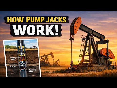 How Do Pump Jacks Really Work? The Genius Engineering Behind the “Nodding Donkey” Oil Machines